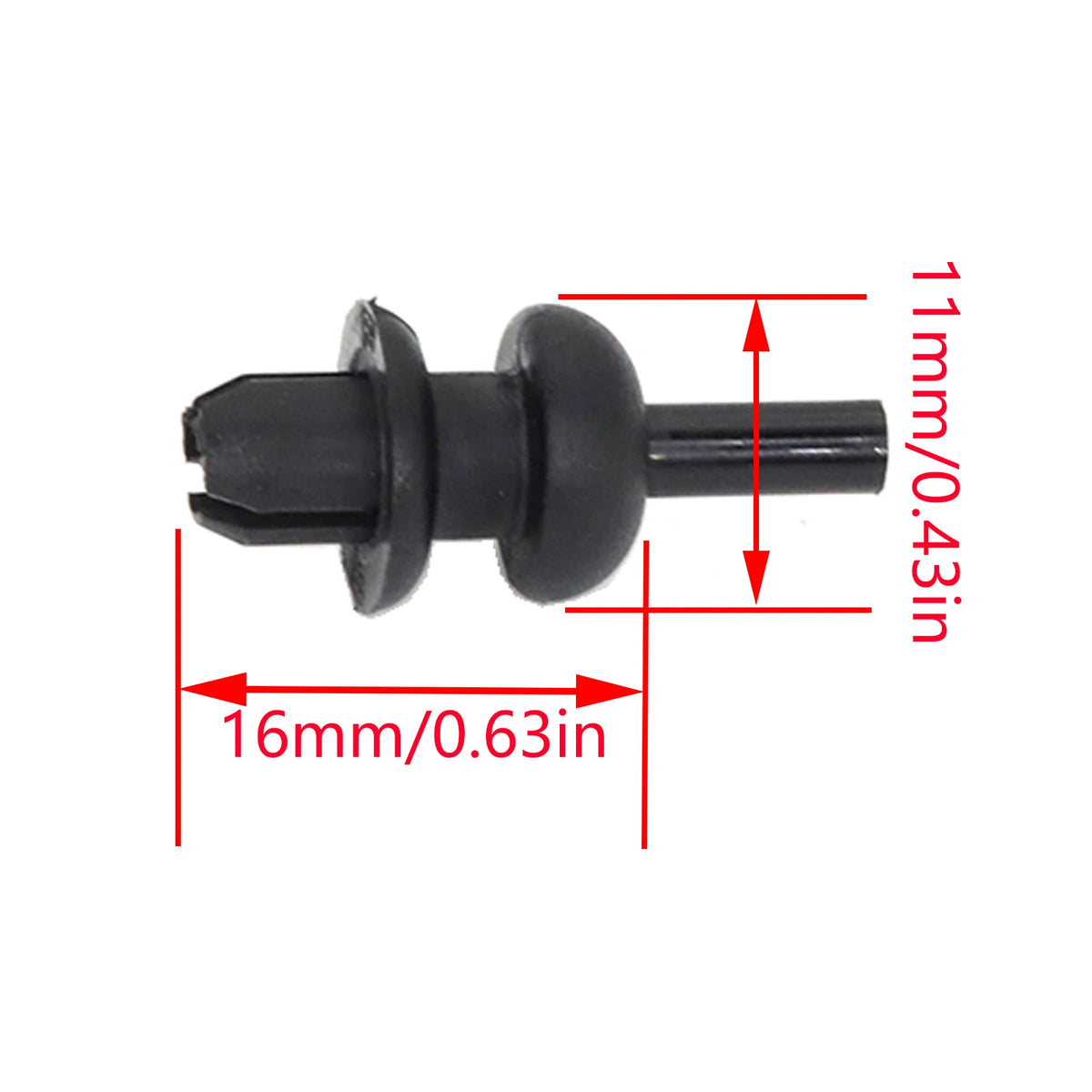 Opel Corsa F 2019-2021 Trunk Parcel Shelf Clips, 4PCS detail view