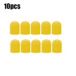 20Pcs Car Tire Tyre Valve Caps with O Rubber Ring Dust Covers Plastic Black Grey Red alternate view