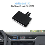 LHD RHD Car Front Left Right Middle Air Conditionner AC Vent Grille Outlet Tab Clip Slider For Skoda Octavia 2015-2021 5E0819701