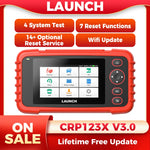 LAUNCH X431 CRP123XV3.0 Car OBD2 Diagnostic Tools Obd2 Scanner Engine ABS Airbag SRS AT Code Reader Free Update Automotive Tools
