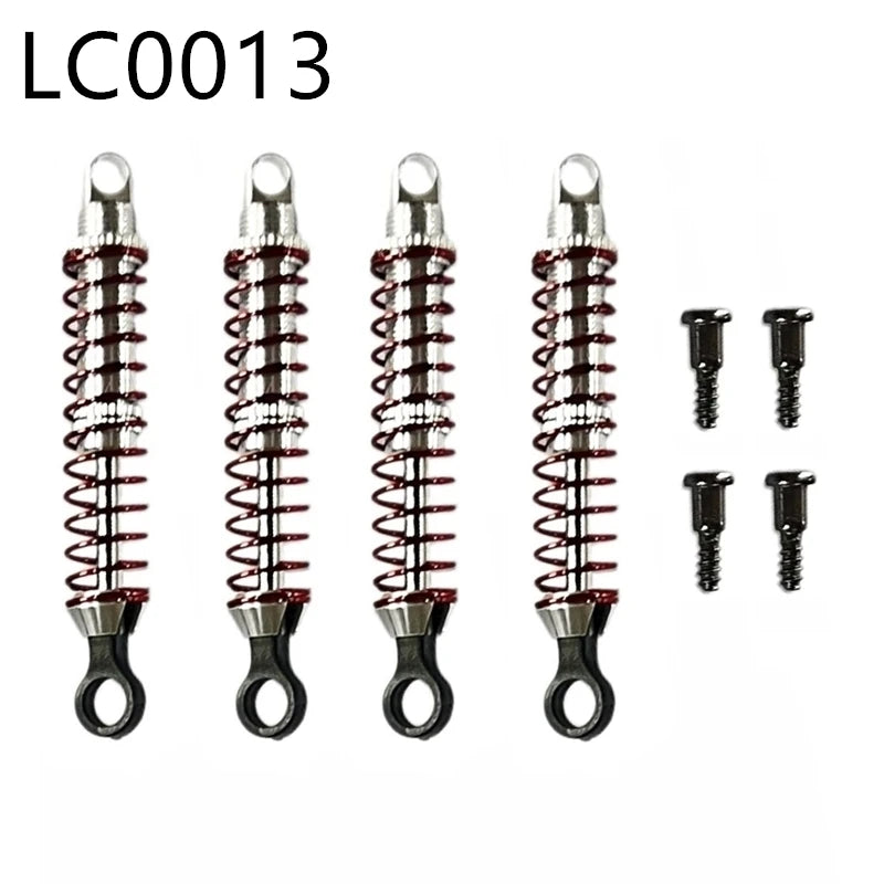 1/18 LDRC LD18401 LD18499 Modified Accessories Receiver Tire Motor Gearbox Servo Gear Fr detail view