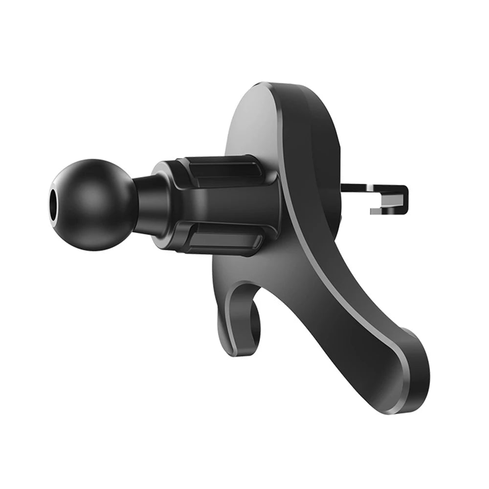 Universal Car Air Vent Clip 17mm Ball Head | Adjustable Metal Hook for Phone Holder & Wireless Charg