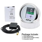 85mm Digital GPS Speedometer Odometer | Universal 12V 24V for Car Boat Motorcycle detail view