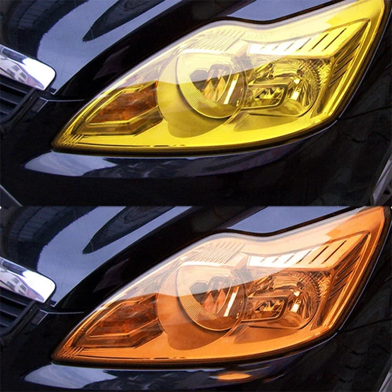 Car Headlight Taillight Protective Film Tint Vinyl Film Auto Lamp Film Sticker Sheet Col detail view