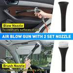 Car Cleaning Gun | High Pressure Air Blow Gun for Uncharged Interior Spraying lifestyle view