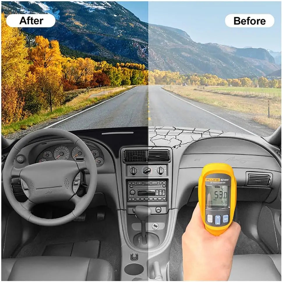 Car Dash Cover Mat Fit for Ford Mustang 1998-2004,Dashboard Pad Dash Mat Sunshade Gla lifestyle view