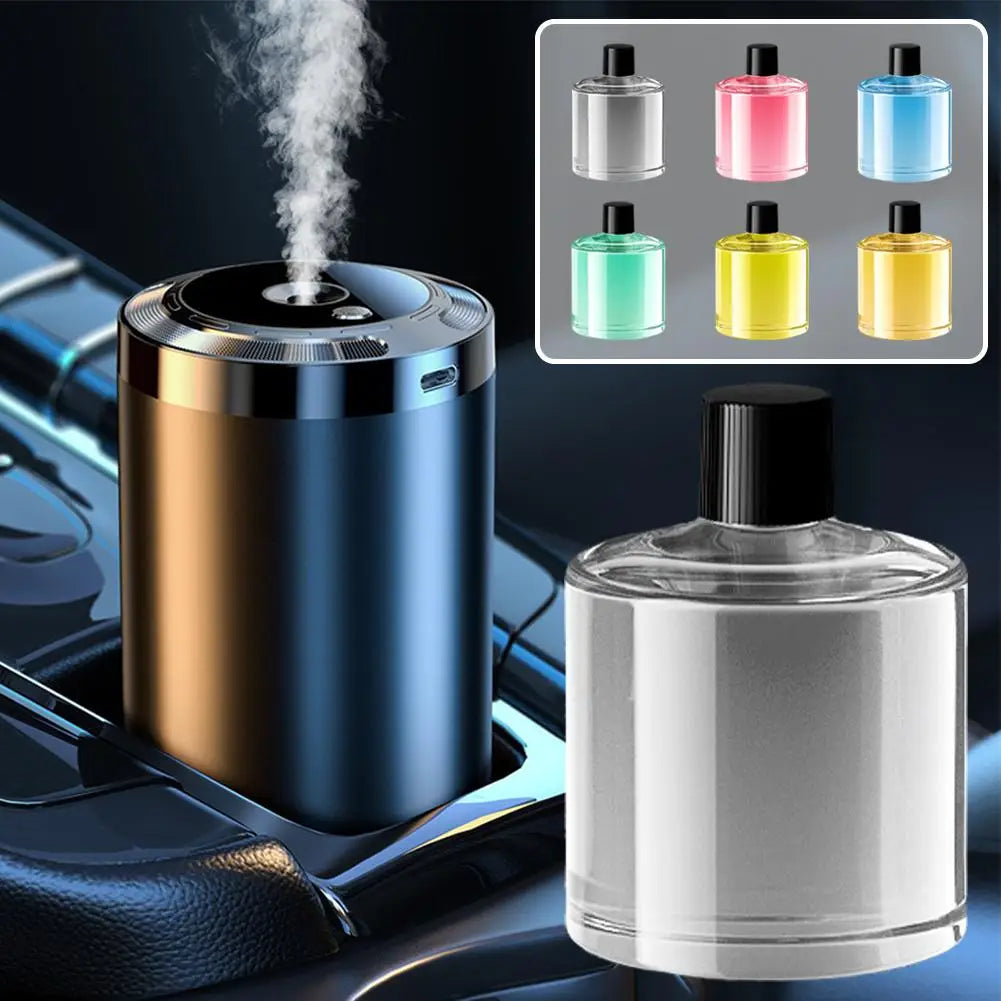 Smart Car Air Freshener Adjustable Car Smell Air Scent Ceiling Starry Scent Light 30-50ml Car Sky Automatic Ambient Freshener