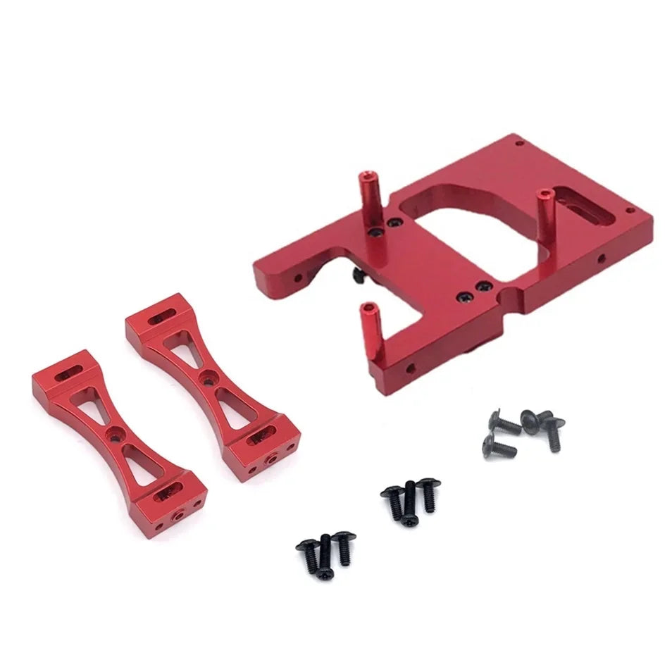 WPL C14 C24 B14 B24 MN D90 MN99S Metal Servo Mount Bracket Beam Crossbeam Set RC Car Upg detail view