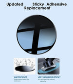 Dashboard Mount Pad for Car GPS and Phone Holder | Universal Suction Cup Base close-up view