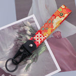 Datura Flower Car Keychain Key Ring alternate view