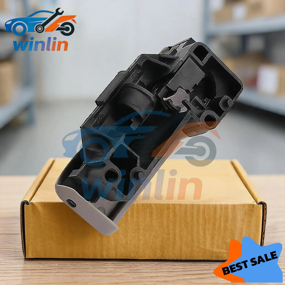 OEM 5550635020E0 ABS Glove Box Lock Latch Handle for Toyota 4Runner 2003-2009 Gray/Be alternate view