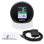 85mm Digital GPS Speedometer Odometer | Universal 12V 24V for Car Boat Motorcycle additional angle
