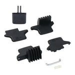 Car Front AC Air Vent Outlet Leaf Adjust Clip Replacement for Toyota Highlander 15-21 Front Air Conditioning Vent Paddle Buckle