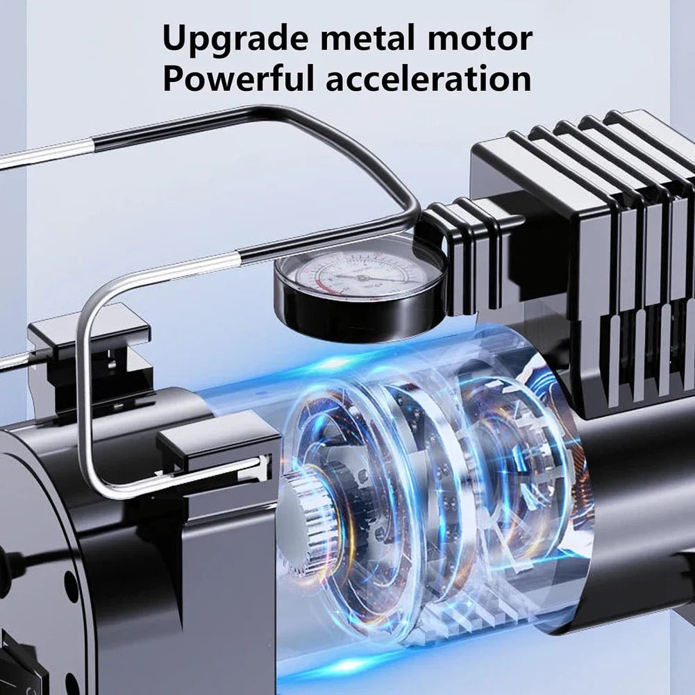 12V 150PSI Car Air Pump Portable Air Compressor Mini Car Digital Tyre Inflator Tyre Inflatable Pump Auto Repair Tool Accessories