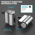 Car air freshener, three intensity adjustable, car aroma diffuser, portable freshener perfume fragrance