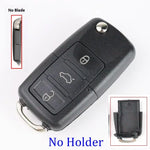 Car Key Fob Case Shell Housing for Vw B5 for Volkswagen Beetle/Caddy/Passat/Golf/Je additional angle