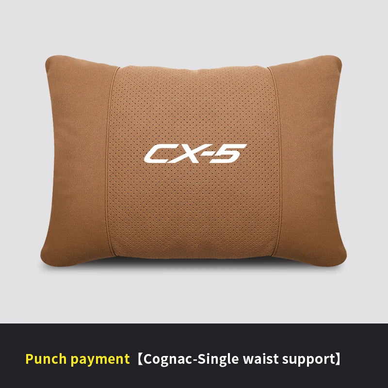 Car Interior 5-Color Selectable Headrest For Mazda CX-5 Auto Headrest Neck Support Lumbar Cushion Soft Neck Pillow Accessories