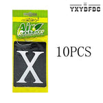Car Air Freshener Natural Aromatherapy Tea Paper Hanging Perfume | Vanilla Auto Interior detail view