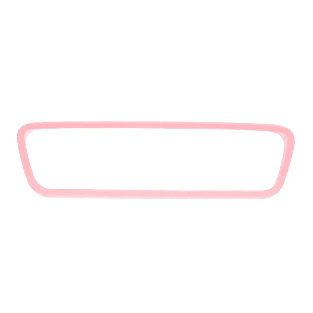 Car Rear View Mirror Protector Frame for Tesla Model 3 Y S X Silicone Center Consol additional angle