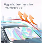 Car Windshield Sunshade Anti-UV Thermal Insulation Front Shield detail view
