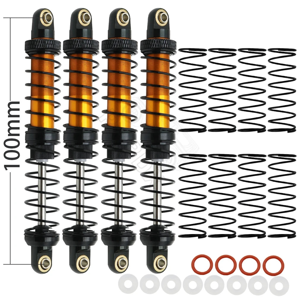 Metal Shock Absorber Oil Damper for 1/10 RC Crawler AXI03007 SCX10 D90 RBX10 TRX4 lifestyle view