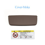 Car Sun Visor Mirror Cover Sunshade Makeup Cosmetic Mirror Assembly For Porsche Boxster Cayman Carrera Traga 911 981 982 991 992