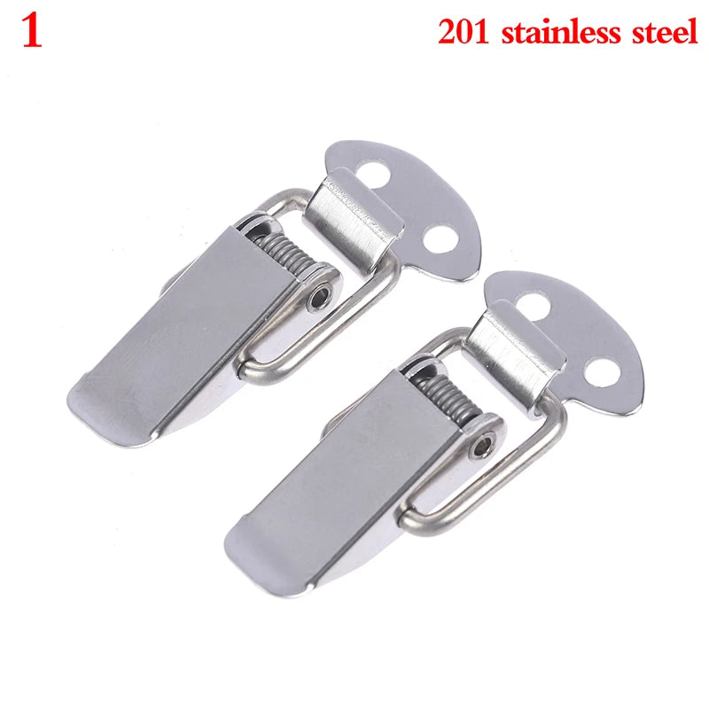 2PCS Snap Lock Toggle Latches Spring Loaded Clamp Clip Case Box Latch Catch Toggle additional angle