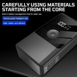 Car Jump Starter Automobile Battery Booster Power Pack Car Repair Tools Emergency Clip 8000mAh Tire Inflation Pump 2000A or SUV RV Truck Trailer Motorcycle Universal Auto Accessories