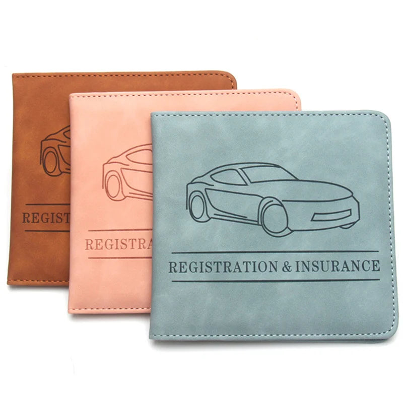 Car Registration and Insurance Card Holder Glove Box Organizer alternate view