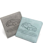 Car Registration and Insurance Card Holder Glove Box Organizer lifestyle view