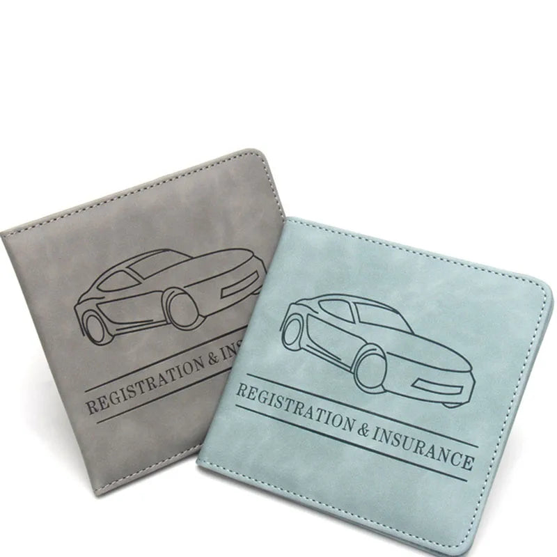 Car Registration and Insurance Card Holder Glove Box Organizer lifestyle view