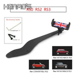 For MINI Cooper Phone Holder | GPS Navigation Bracket for R50 R52 R53 R55 R56 R57 R58 close-up view