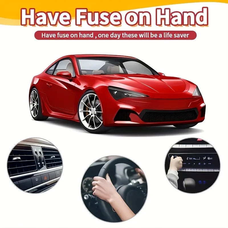 300pcs Car Blade Fuse Assortment Kit Auto Truck Automotive Medium Small Fuse Mixed Motor detail view