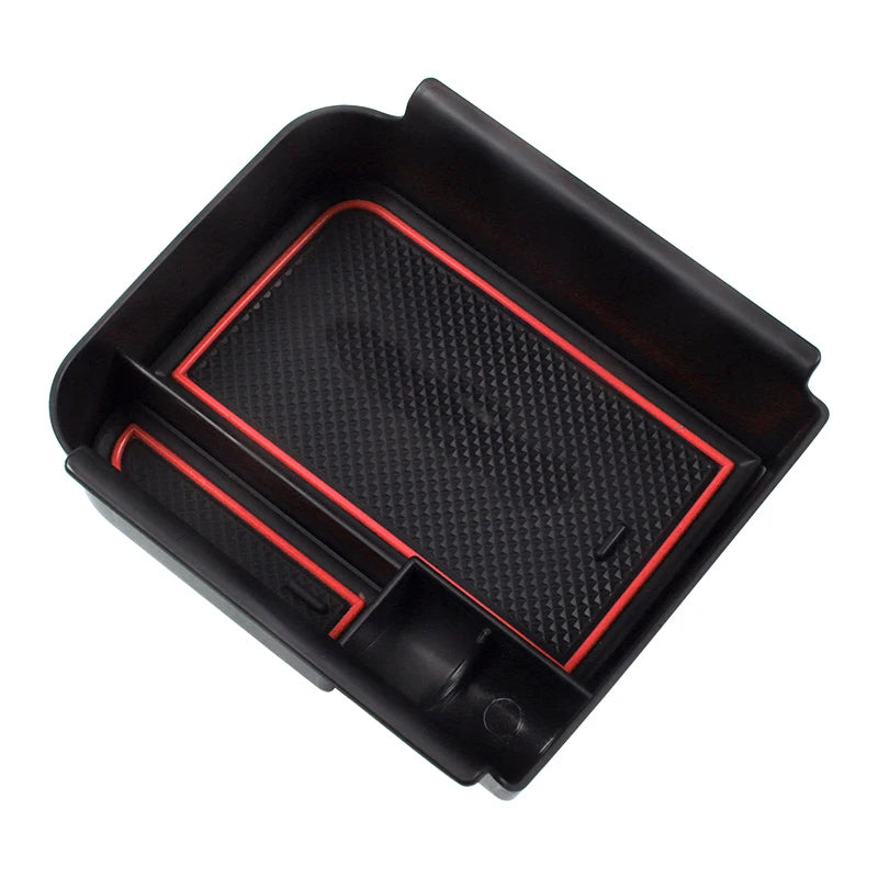 For Volkswagen VW Golf 8 Mk8 2019~2025 Car Armrest Storage Box Center Console Co-pilot Layered Pocket Organizer Case Accessories