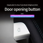 Tesla Model 3 Highland 2024 Door Switch Sticker Cover | Interior Button Overlay alternate view