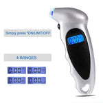 Digital Tire Pressure Gauge with LCD Display | 4-Unit Car Tire Tester additional angle