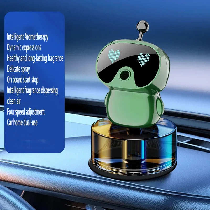 Rechargeable Smart Car Air Freshener | Adjustable AI Aroma Diffuser additional angle
