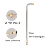 25° & 90° Angle High Pressure Water Gun Nozzle | V-Shape Spray Tool for Car Washing detail view