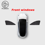 For Leapmotor C10 C16 2025 Full Black Car Sunshade Side Window Privacy Curtains | Heat I detail view
