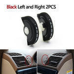 2PCS Set Car Front Rear Air Conditioning AC Vent Rolling Wheel For Mercedes BENZ E Class W211 E220 E280 E320 E350 E55
