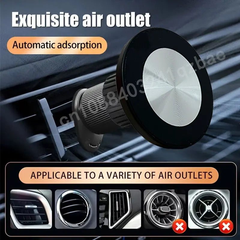 MagSafe Magnetic Car Phone Holder for 17mm Ball Head Base close-up view
