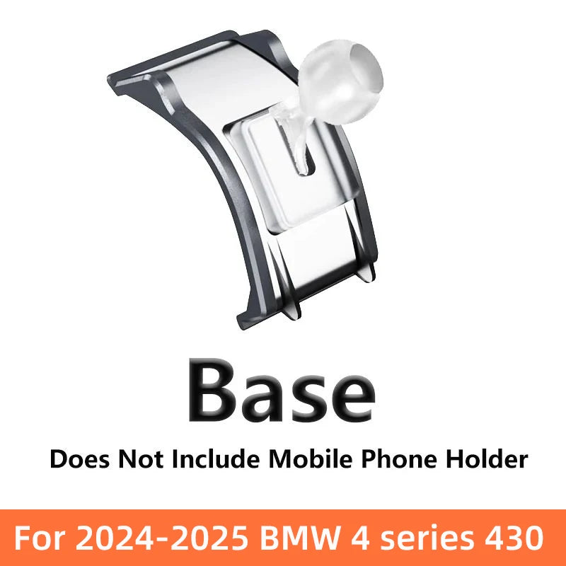 Car Phone Holder For 2024 2025 BMW 4 Series 430i Air Vent Exclusive Base GPS Stand Magne detail view