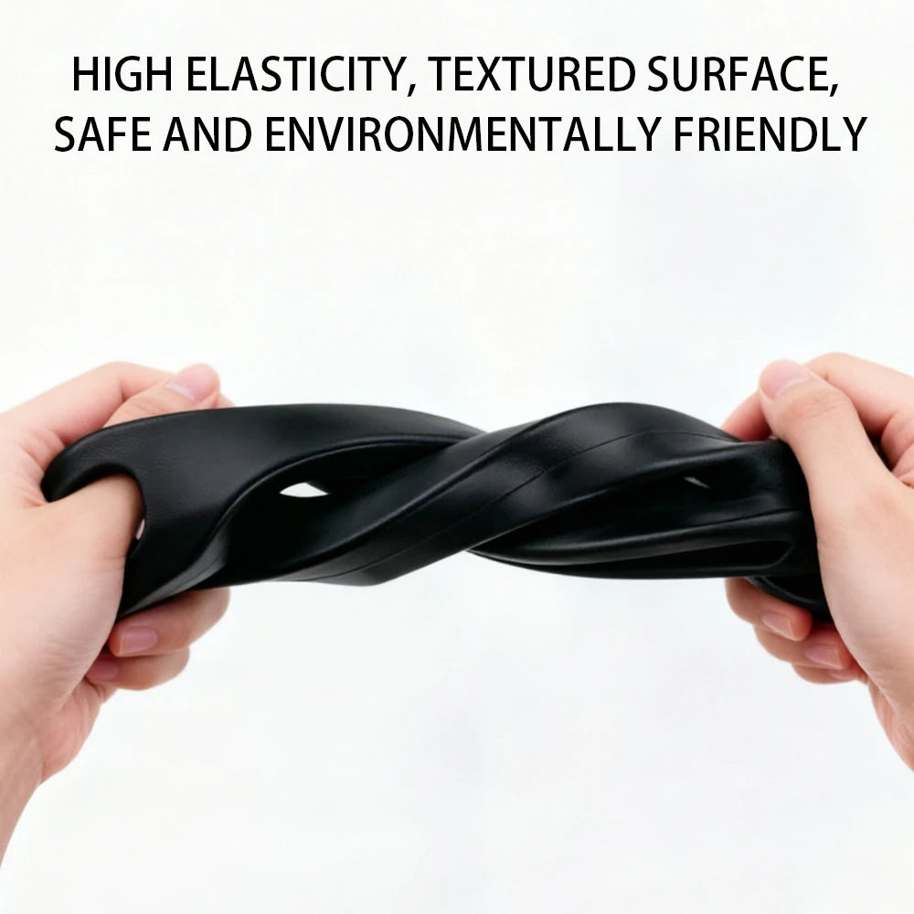Rubber Car Seat Gap Filler Trim 2 Pcs additional angle