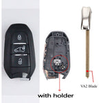 3 4 BT Car Key Fob Case Shell Housing for Peugeot 308 408 508 2008 3008 4008 5008 f additional angle