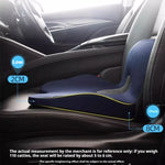Car Main Driver Seat Booster Seat Cushion Memory Foam Cushion Relief Chair Suitable additional angle