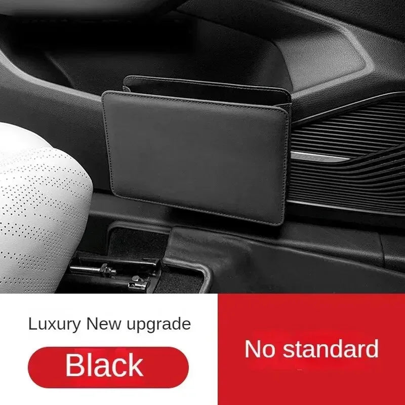 Car Trash Can Foldable Seat Back Hanging Interior Storage Box