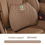 Car Seat Cushion Cover Lumbar Support Waist Cushioning For Skoda Octavia Rapid Kodiaq alternate view