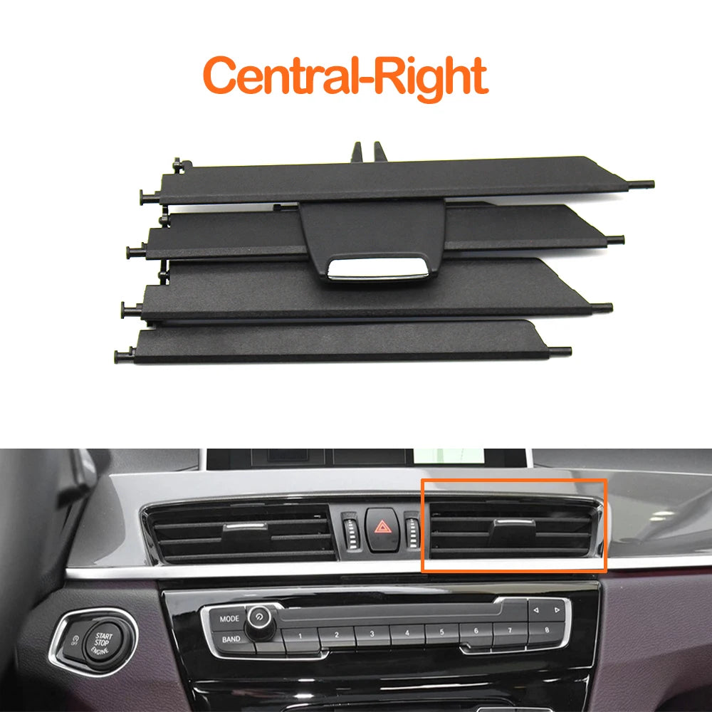 Front Middle Left Right Dashboard Air Conditioning AC Vent Outlet Grill Slider Clip For BMW X1 X2 2 Series F48 F49 F39 F45 F46