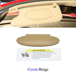 For Porsche Boxster Cayman 986 987 CARRELA TARGA GT2 GT3 996 997 Car Makeup Vanity Sun Visor Shade Mirror Cover Assembly