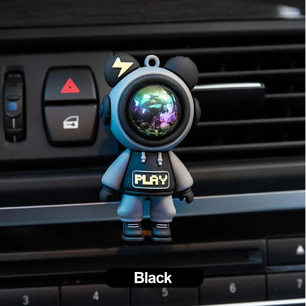 Car Air Outlet Perfume Clip Cartoon Astronaut Air Freshener Conditioning Air Outlet A alternate view
